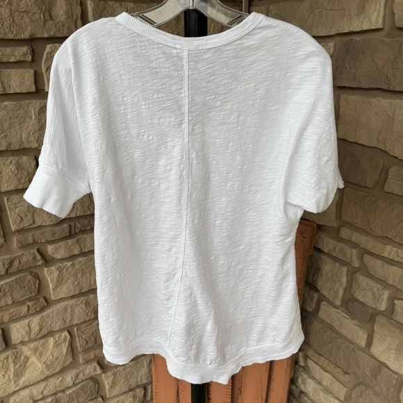 Wilt Asymmetrical Hem White Tee Shirt - Picture 2 of 5